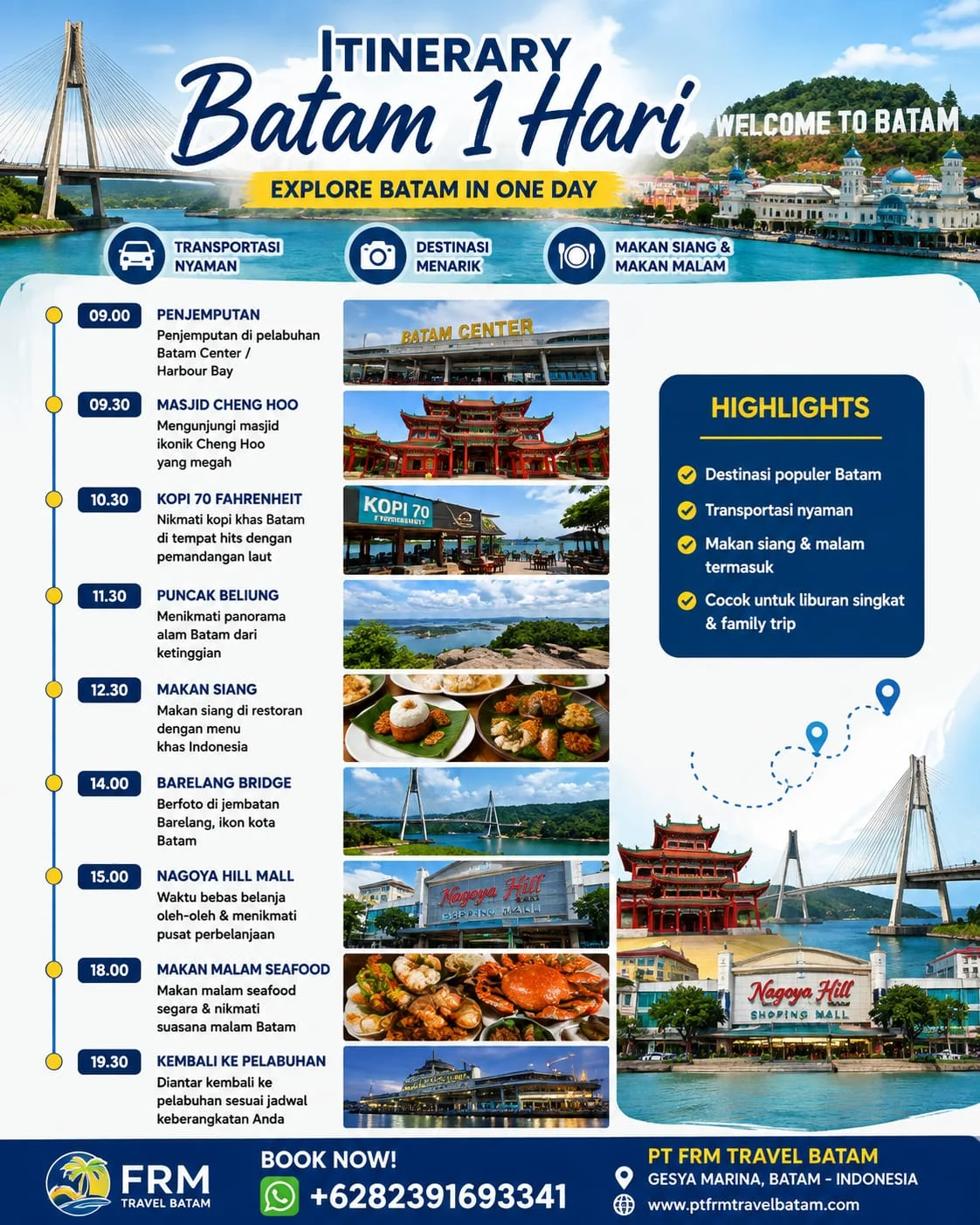 Batam One Day Tour: Ultimate Island Escape